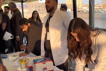 ل قشلا کەڤنارا زاخو تاقیگەها مە پشکداریا چالاکیا کولیژا پزیشکی/زاخو کر